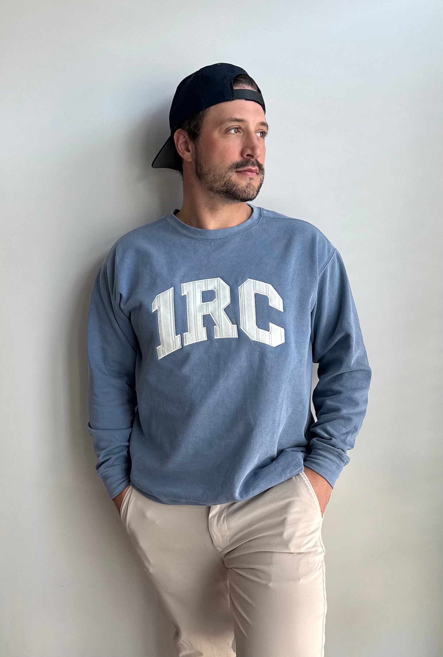 1RC Patchwork Crewneck
