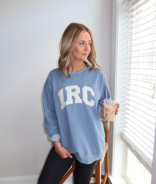 1RC Patchwork Crewneck