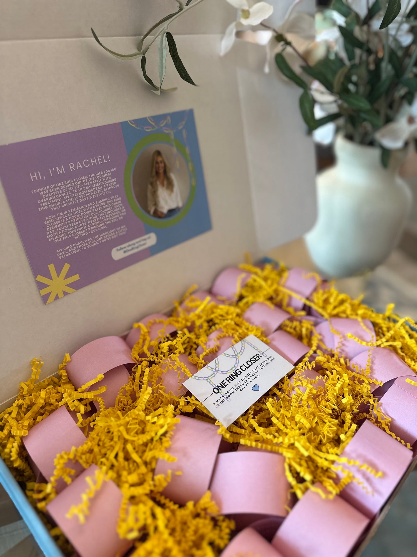 Custom Ring Chain – You Write the Messages, We Do the Rest