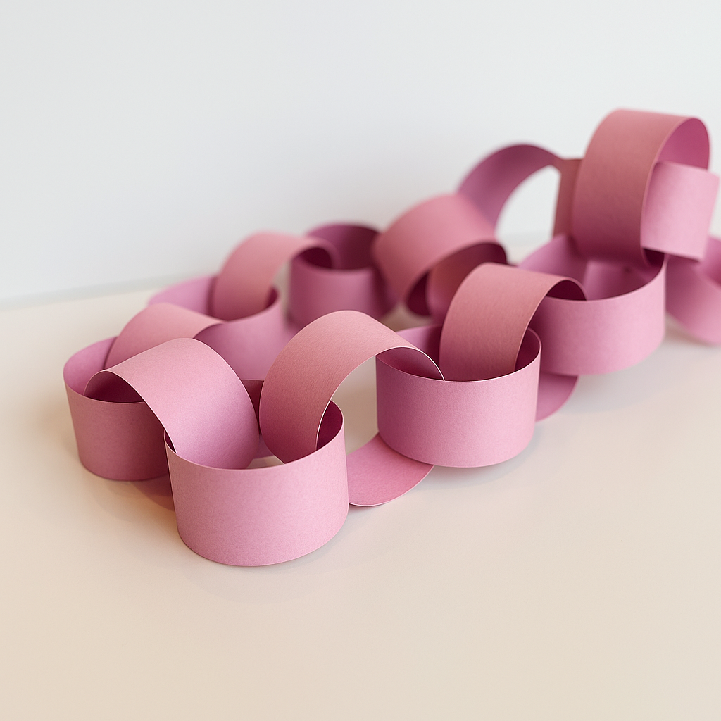 Custom Ring Chain – You Write the Messages, We Do the Rest