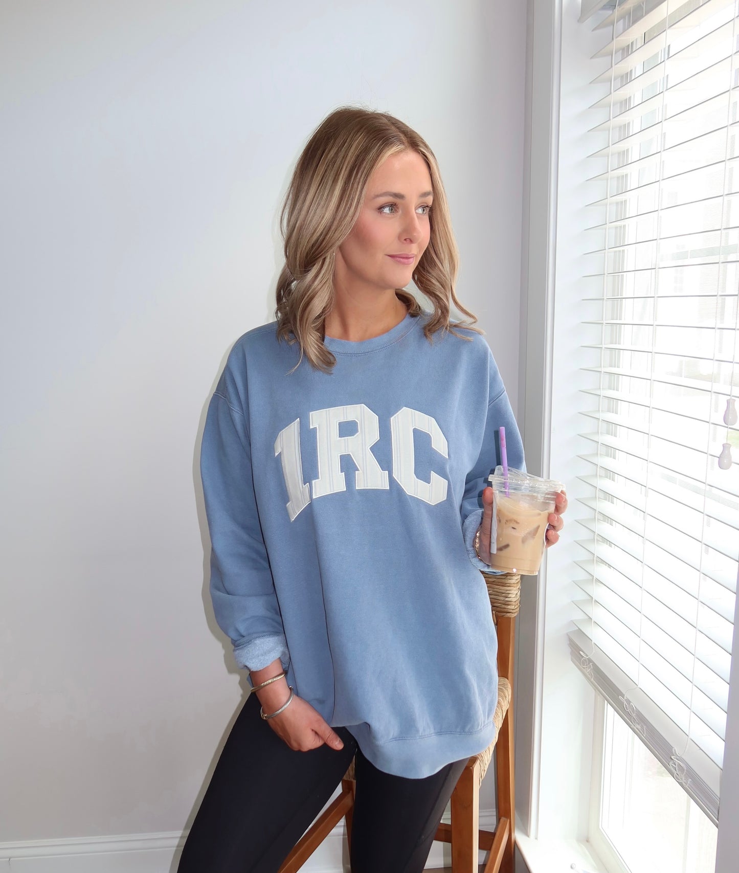 1RC Patchwork Crewneck